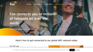 
                            3. Fon connects you to millions of hotspots all ... - Fon Network