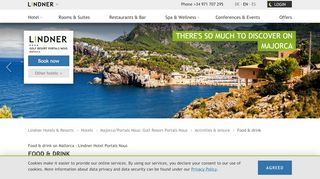 
                            9. Food & drink on Mallorca / Lindner Hotel Portals Nous - Lindner Hotels