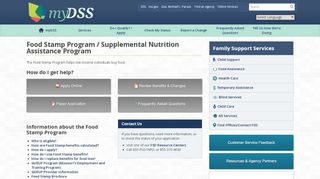 
                            4. Food Stamp Program / Supplemental Nutrition Assistance ...