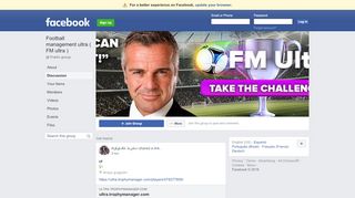 
                            8. Football management ultra ( FM ultra ) Public Group | Facebook