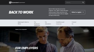 
                            9. For Employers - Back to Work