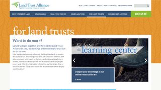 
                            3. For Land Trusts | Land Trust Alliance