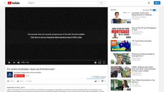 
                            9. For online Australian visas use ImmiAccount - YouTube