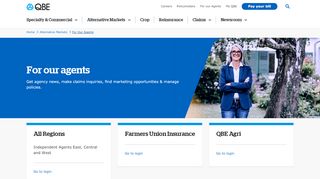 
                            2. For Our Agents | QBE US