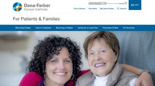 
                            2. For Patients and Families - Dana-Farber Cancer Institute ...