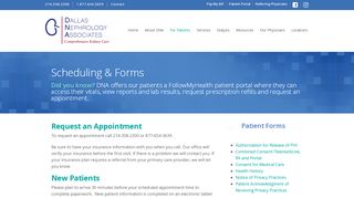 
                            3. For Patients - Dallas Nephrology Associates