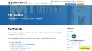 
                            3. For Patients - MetroHealth