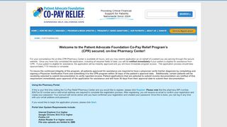 
                            2. For Pharmacies | COPAYS.ORG