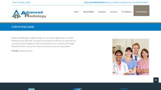 
                            7. For Physicians - Advanced Radiology Consultants