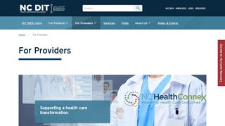 
                            5. For Providers | NC Health Information Exchange Authority