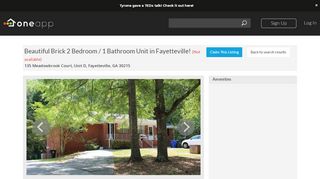 
                            9. For rent 135 Meadowbrook Court, Unit D in Fayetteville, GA | OneApp