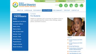 
                            5. For Students - Nashua School District