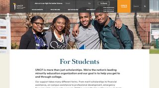 
                            3. For Students | UNCF