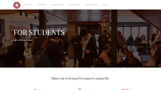 
                            6. FOR STUDENTS - us.shirucafe.com