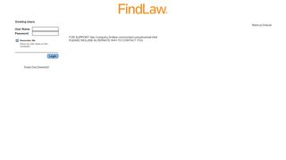 
                            4. FOR SUPPORT http://company.findlaw.com/contact …