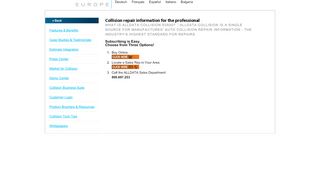 
                            8. For the Collision Industry - ALLDATA Europe