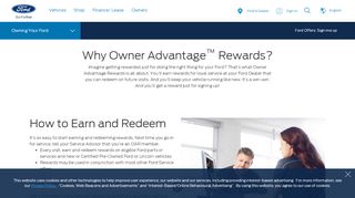 
                            7. Ford Owner Advantage Rewards program | Ford.ca