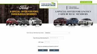 
                            5. Ford/Lincoln Farm Bureau Advantage