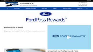 
                            8. FordPass Rewards - Terrebonne Ford