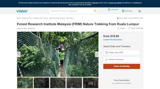 
                            8. Forest Research Institute Malaysia (FRIM) Nature Trekking ...