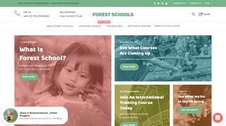 
                            3. Forest Schools Education: Worldwide Training