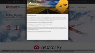 
                            9. Forex Broker InstaForex: trading on Forex market