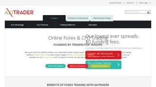 
                            2. Forex Brokers Australia | FX Trading Software | AxiTrader