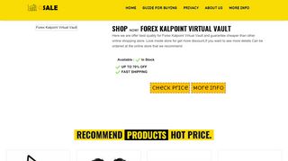 
                            7. Forex Kalpoint Virtual Vault - uniqpromo.dsportandtravel.com