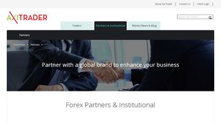 
                            2. Forex Partners & Institutional | AxiTrader