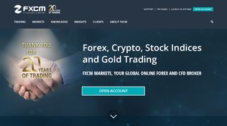 
                            2. Forex Trading - FXCM
