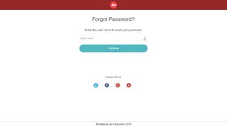 
                            6. Forgot Jio password?