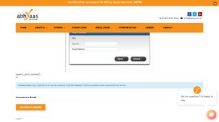 
                            4. Forgot Password – Abhyaas Student Login