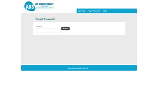 
                            4. Forgot Password - ADS