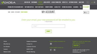 
                            1. Forgot Password | Azadea Group