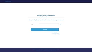 
                            3. Forgot Password - CloudCore