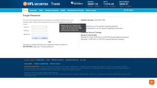 
                            4. Forgot Password - IIFL - IndiaInfoline