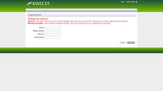 
                            6. Forgot Password - Kinecta Federal Credit Union