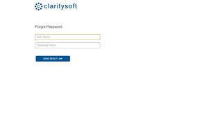 
                            5. Forgot Password - Login | Claritysoft Live