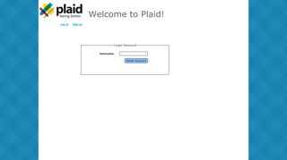 
                            2. Forgot Password - Plaid