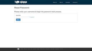 
                            4. Forgot Password - Qiqqa