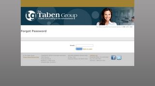
                            8. Forgot Password - The Taben Group