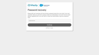 
                            4. Forgot password - Vlocity University