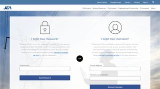
                            7. Forgot Username or Password | JEA