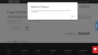 
                            5. Forgot Your Password | Frontier.com