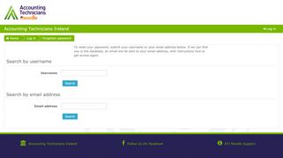 
                            8. Forgotten password - Accounting Technicians Ireland