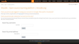 
                            10. Forgotten password - Moodle