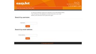 
                            2. Forgotten password - rock.easyjet.com