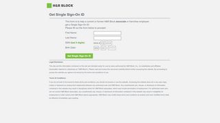 
                            6. Forgotten Username - H&R Block