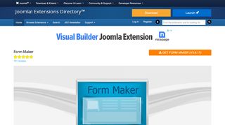 
                            9. Form Maker, by Web-Dorado - Joomla Extension Directory