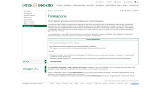 
                            3. Formazione - Banca Intesa Sanpaolo